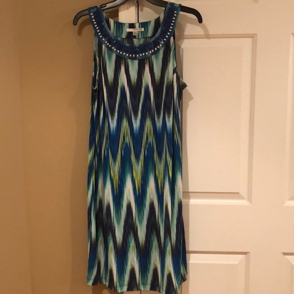 Midi embellished dress Sz Md